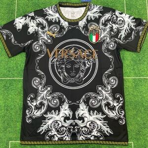 Italia 🇮🇹 versace soccer jersey